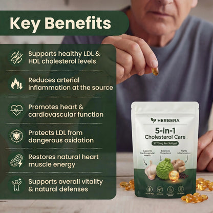 Herbera 5-in-1  Cholesterol Care