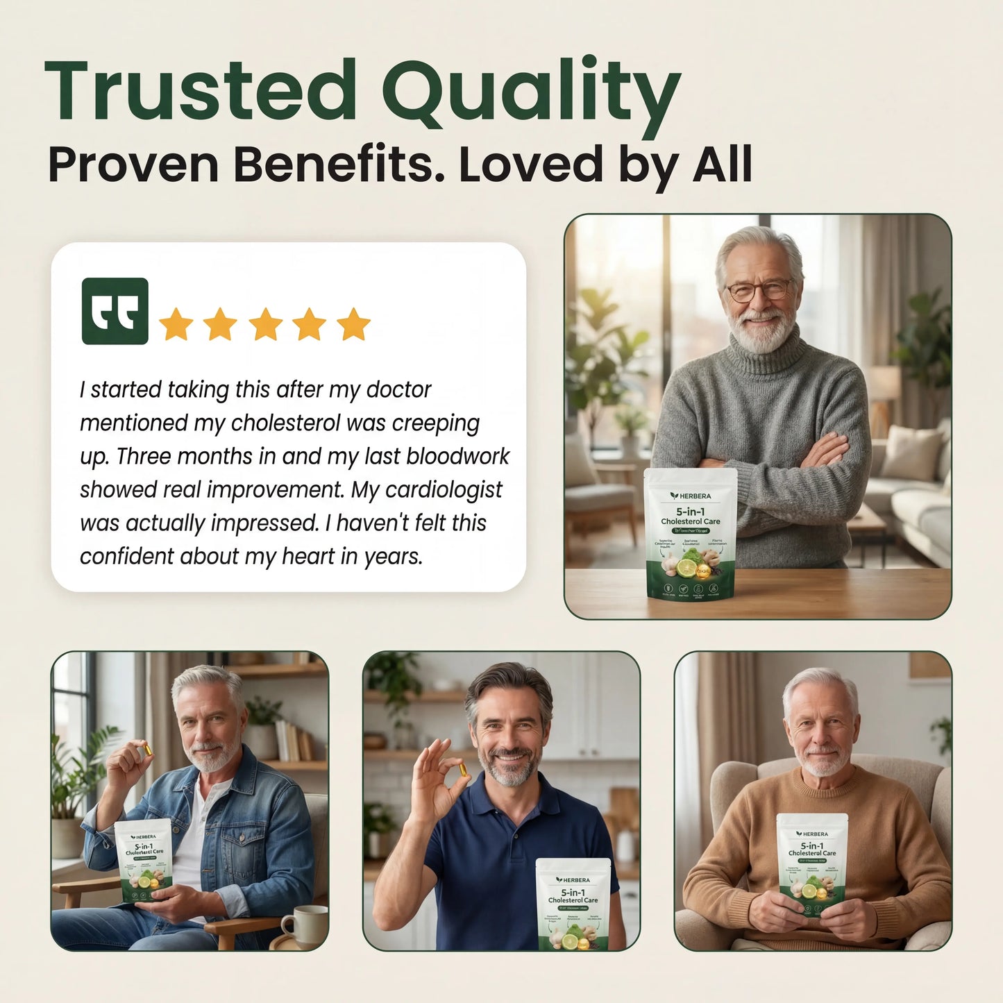Herbera 5-in-1  Cholesterol Care
